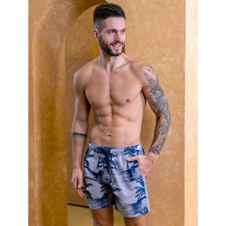 Male ISee shorts, size 50, gray color-4