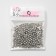 Busina "hematite" d = 4mm, set 10g, color silver