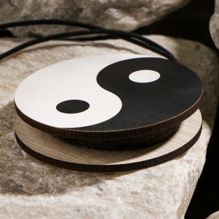 Car suspension Grand Caratt Yin-yang, wood, felt-2
