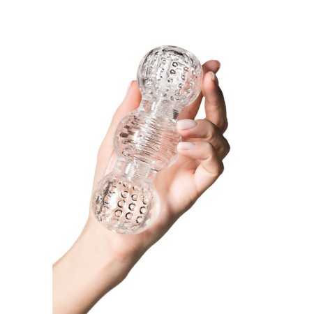 Masturbator Unrealistic Lingam byfa Rashmi, TPE, Transparent, 15.5 cm-5