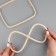 Figs for embroidery, flexible rectangle, 22 × 18 cm, beige color