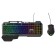Keyboard + Mouse Rickle 700GMK Claw: Black Mouse: Black USB Multimedia LED (1533156)