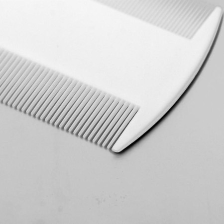 Combing for combing fleas, 8.8 x 5.2 cm, white-2