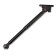 Gazlift 100n Cappio, closer, silent opening/closing, black, additional protection, 2 pcs.