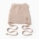 Children's hat minku, rr 44-46, beige color