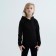 Hoods baby, black color, height 134
