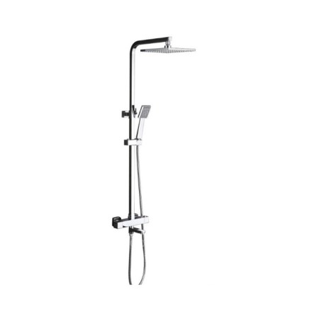 The shower system TIMO Tetra-Thermo SX-0169/00, with a thermostat, chrome