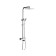 The shower system TIMO Tetra-Thermo SX-0169/00, with a thermostat, chrome