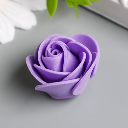 Decor for creativity "Violet rose" d = 3.5 cm-2