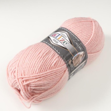 Yarn "Superlana Midi" 25% wool, 75% acrylic 170m/100g (523)-1