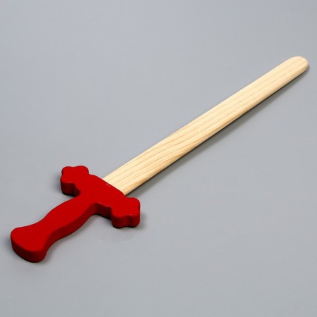 Children's wooden weapon "Sword" mix, 53 × 12 × 1.8 cm-1