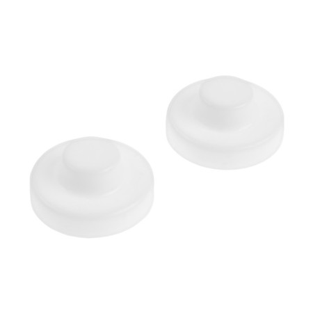 Roofing cap, white, 500 pcs