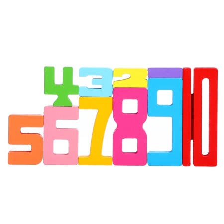 Developing set "Bright numbers", 10 digits, 3+-4