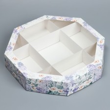 Confectionery box, packaging, “with love”, 29 x 29 x 5 cm