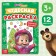 Coloring with the tasks "Wonderful", A5, 16 p., Masha and the bear