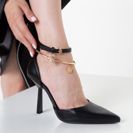Women's shoes, black color, size 37