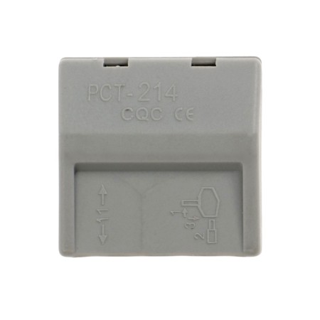 Construction and installation terminal SK-319, 32A, 0.08-2.5 mm2, 4 ed., With a lever, set of 10 pcs-2