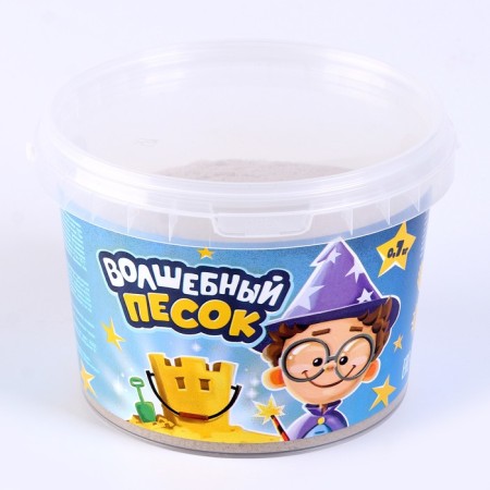 Kinetic sand "Magic sand" 700 g, bucket, sand-2