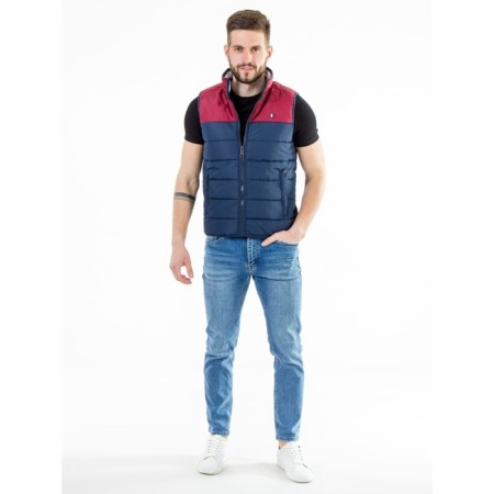 Male ise vest, size 50, dark blue color-2