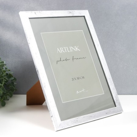 Photo frame Plastic "Connor" 21x30 cm, silver-2