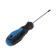 Slate Cross tundra, satin, magnet, two -component handle, PH0 x 75 mm
