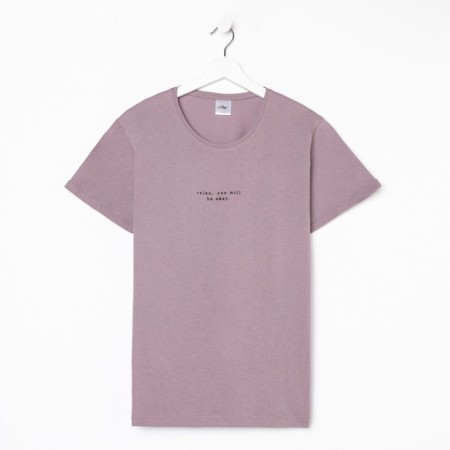 T -shirt female, gray color, size 48-4