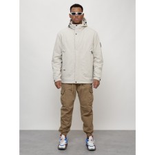 Male spring jacket, size 56, light gray color