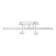 Chase with DPD "Line" LED 112W 3000-6000W white 55x55x13.5cm Bayerlux
