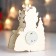 Souvenir Light tree "Tiger in the New Year's cap near the Christmas tree" mix 12x3.2x12.5 cm