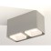 Ambrella Light Acrylic lamp, XS7852010, MR16 GU5.3, GU10 LED 10 W, color gray sand, white matte