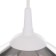 Lamp Bayerlux alan 1he27 white/silver 30x30x9cm