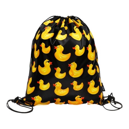 Shoe bag 480x380, Seventeen, universal, black/yellow