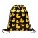Shoe bag 480x380, Seventeen, universal, black/yellow