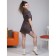 Women's dress "kitten", size 50, brown color