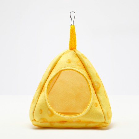 Suspended house-pyramid "cheese", 14 x 14 x 14 cm-1