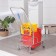 The cleaning trolley is simultaneous, with an exalted, 23 liters, a chrome frame