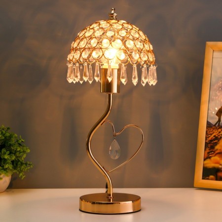 Barcus table lamp G4 35W gold 17x17x36 cm Risalux-1
