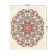 The tablecloth "Irish flowers", rectangular, Saten, size 120x145 cm