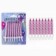 Candles for the cake, pink, 8 pcs.
