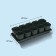Set for seedlings: glasses of 300 ml (10 pcs), pan 41 × 17 cm, color mix