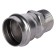 Adapter Rommer RSS-0021-000351, VPR-HR, D = 35 mm X 1 ", press, stainless steel