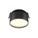Built-in lamp Technical DL024-12W-DTW-B ONDA, 85x85x66 mm, LED, 12W, 640LM, black color black