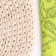 Napkin, d = 20 cm, polyester fiber, beige