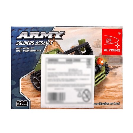 Designer Army "Assault jeep", 36 parts-3