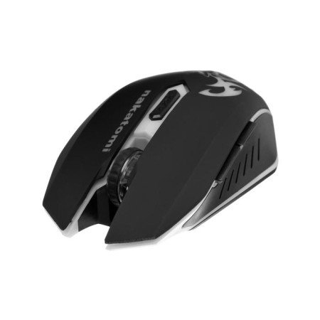 Nakatomi Mrog-15u mouse, game, wireless, optical, 1600 dpi, backlight, USB, black-3