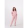 Female suit, size 52, purple-pink color