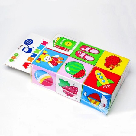 A set of developing soft cubes "objects"-5