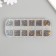 Decor for creativity Glass "Rhinestone truncated cone. Gold" d = 2-6.5 mm nr 2600 pcs