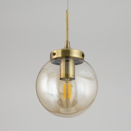 Suspended Citilux “Elvin” CL105115, 13x13x25 cm, 1x20W, LED, Black Color Black-11