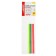 Labels laass with adhesive edge for A5, Devente format. Neon, for books A5, 6 x 290 mm, 4 thin bilateral ribbons, in the package